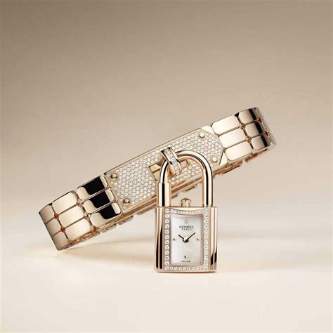 hermes lock watch opened|hermes kelly padlock watch.